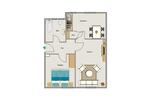 Erdgeschoßwohnung Dinslaken Lohberg - 2.5 Zimmer, 49 m&sup2;, 332&euro; | Angebot:26170258