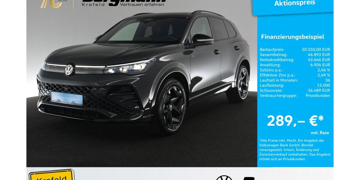 VW Tiguan 9.489 km 50.550 &euro; Krefeld 47803