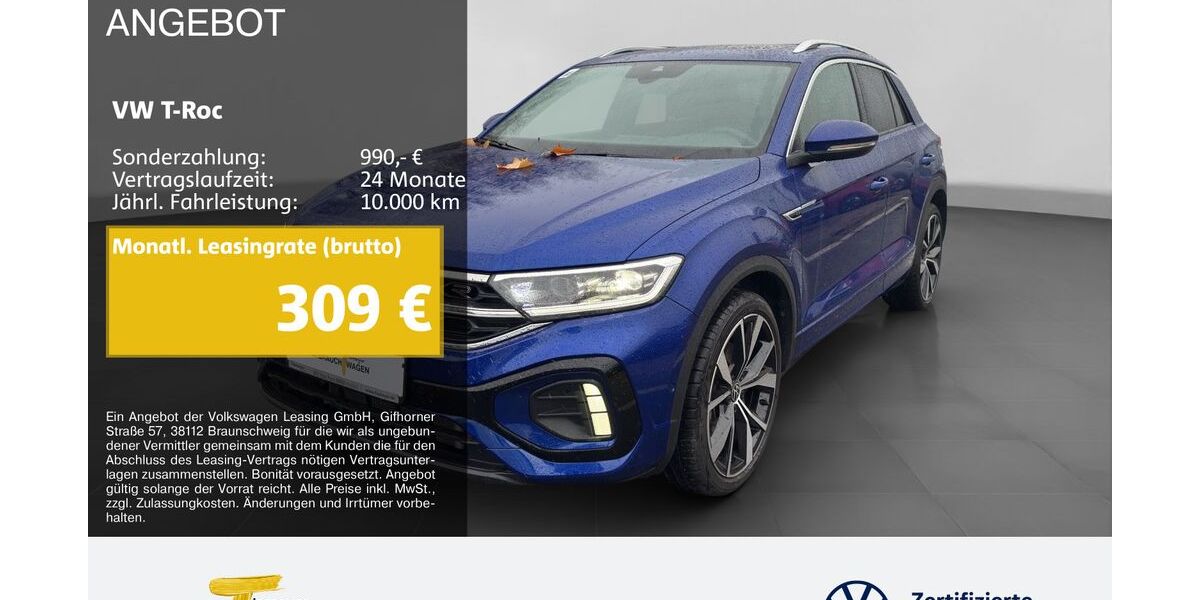 VW T-Roc 7.445 km 31.880 &euro; Duisburg 47059