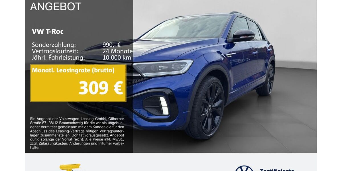 VW T-Roc 12.321 km 34.990 &euro; Oberhausen 46047