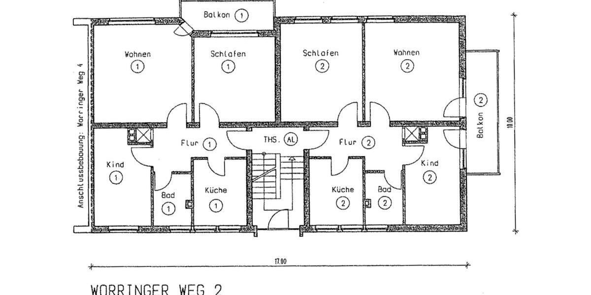 Erdgeschoßwohnung Duisburg Duisburg-Mitte - 3.5 Zimmer, 65 m&sup2;, 800&euro; | Angebot:26670847