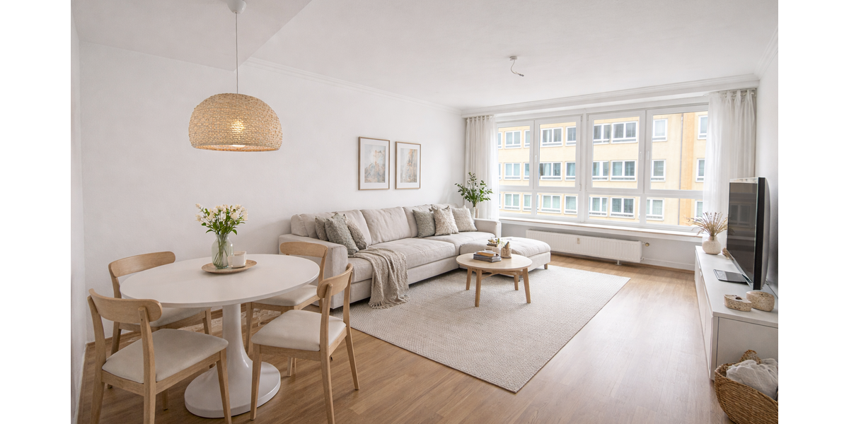 Etagenwohnung Düsseldorf Stadtmitte - 3 Zimmer, 65 m&sup2;, 950&euro; | Angebot:25340203