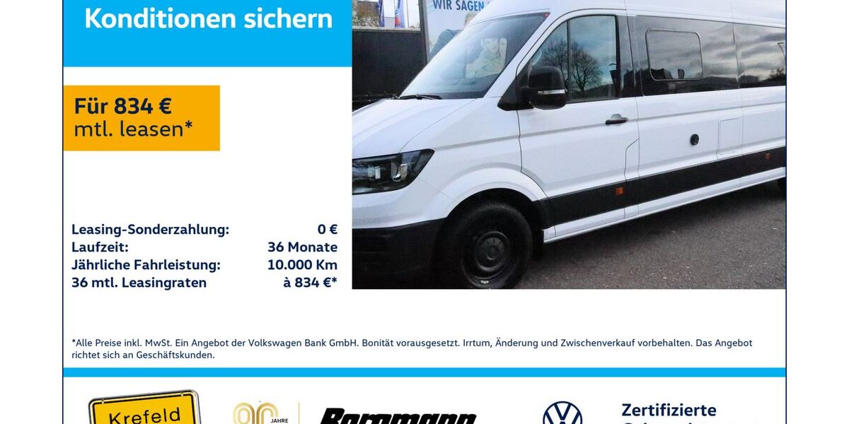 VW Crafter 13.719 km 59.500 &euro; Krefeld 47803