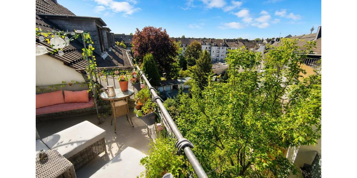 Dachgeschoßwohnung Düsseldorf Stadtbezirk 3 - 2 Zimmer, 58 m&sup2;, 219.000&euro; | Angebot:27269765