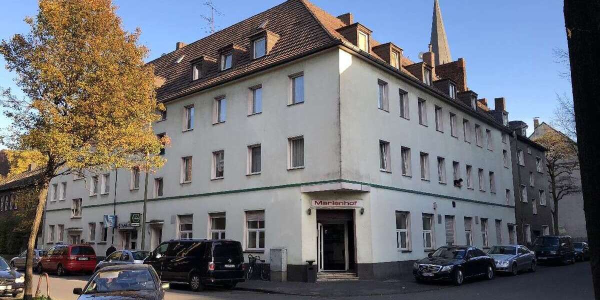 Etagenwohnung Duisburg Hamborn - 2 Zimmer, 50 m&sup2;, 375&euro; | Angebot:25393634