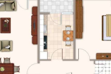 Wohnung Mönchengladbach Hardterbroich-Pesch - 2 Zimmer, 61 m&sup2;, 379&euro; | Angebot:25940568