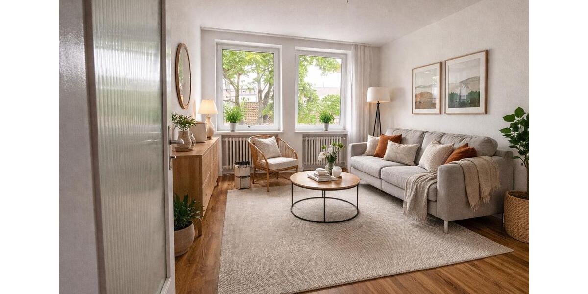 Etagenwohnung Duisburg Essenberg - 2 Zimmer, 60 m&sup2;, 490&euro; | Angebot:26621335