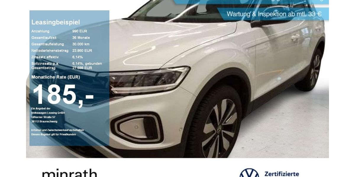 VW T-Roc 15.495 km 23.860 &euro; Geldern 47608