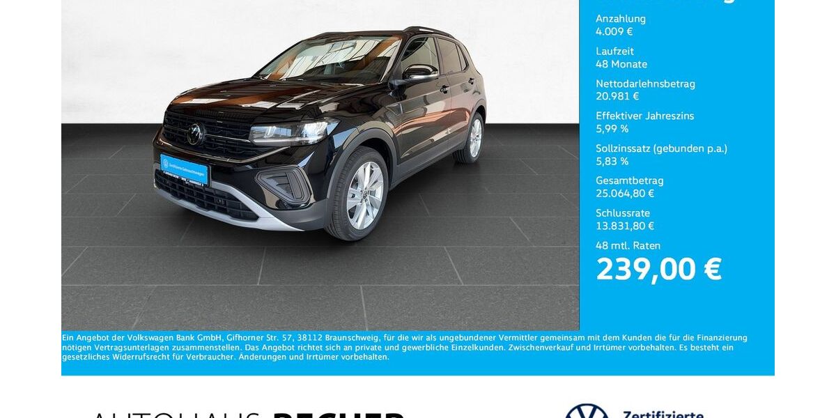 VW T-Cross 15.000 km 24.990 &euro; Wesel 46485