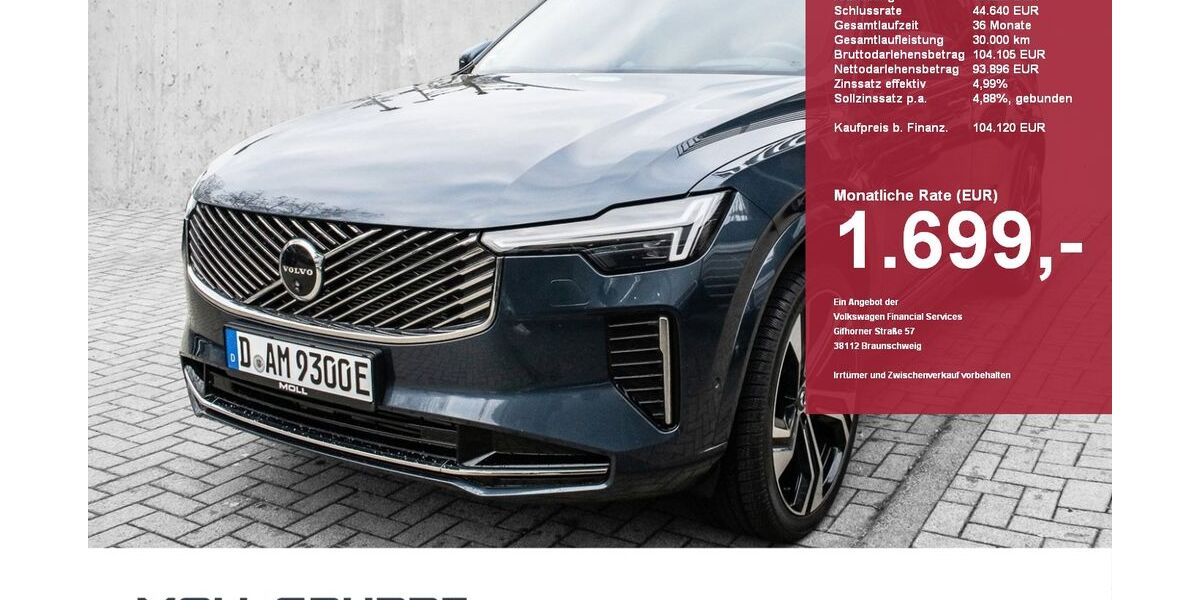 Volvo XC90 5.900 km 78.950 &euro; Düsseldorf 40549