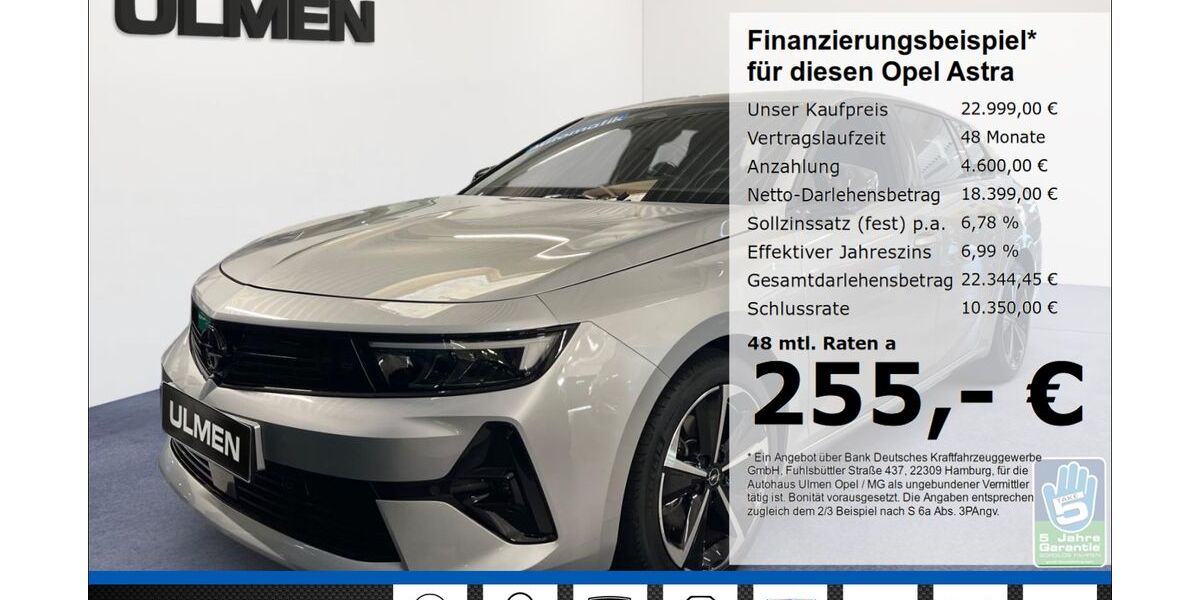 Opel Astra 20.195 km 22.444 &euro; Düsseldorf 40231