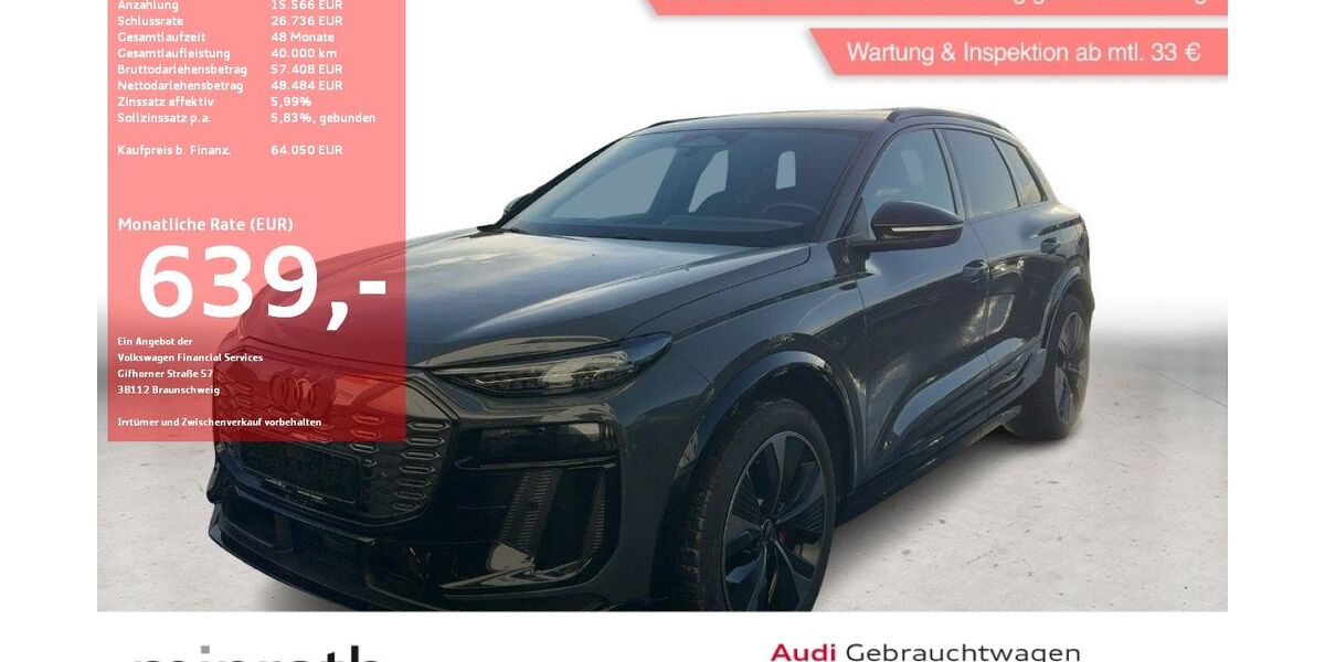 Audi Q6 e-tron 13.553 km 63.550 &euro; Moers-Hülsdonk 47441