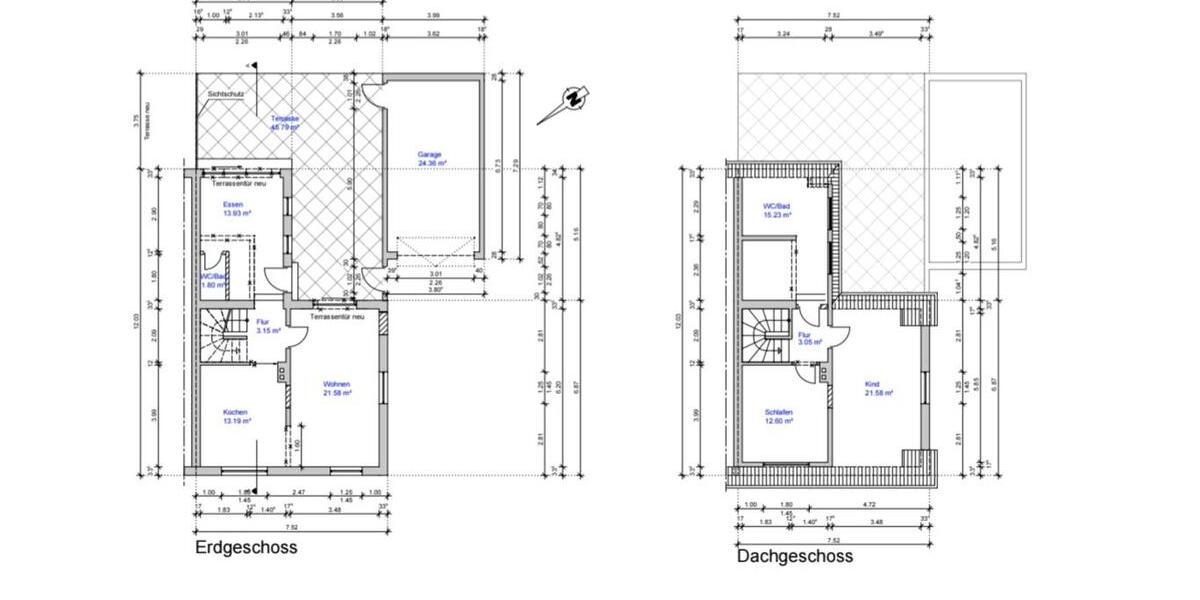 Doppelhaushälfte Bottrop Batenbrock - 2 Zimmer, 106 m&sup2;, 410.000&euro; | Angebot:25404438