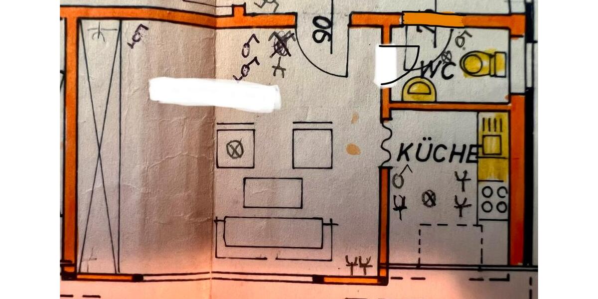 Etagenwohnung Rheurdt - 1 Zimmer, 31 m&sup2;, 390&euro; | Angebot:26704127