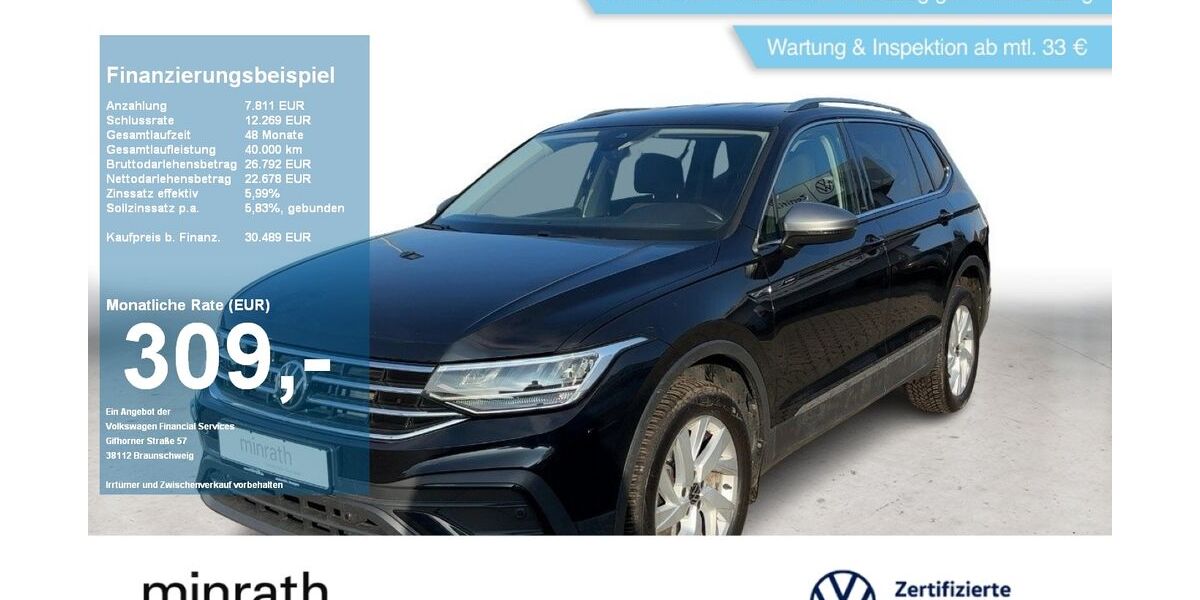 VW Tiguan Allspace 76.895 km 28.439 &euro; Geldern 47608