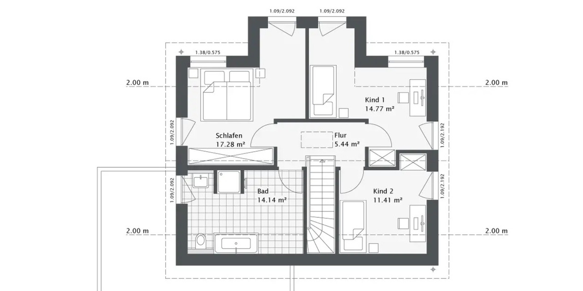 Einfamilienhaus Kaarst Büttgen - 5 Zimmer, 134 m&sup2;, 882.700&euro; | Angebot:25734317