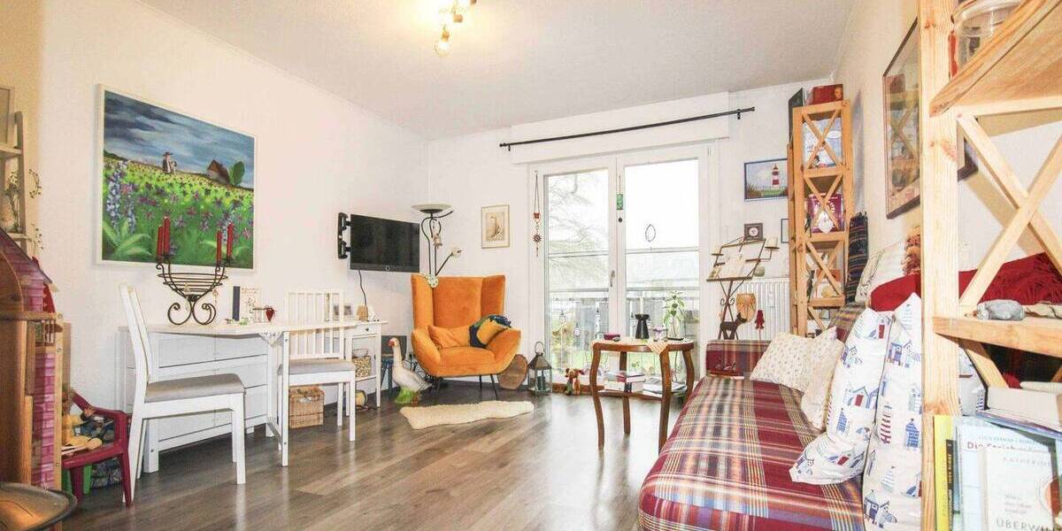 Etagenwohnung Rheinberg Ossenberg - 2 Zimmer, 60 m&sup2;, 139.000&euro; | Angebot:26066003