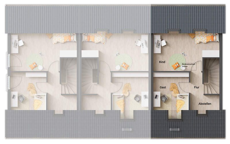 Reihenendhaus Moers Schwafheim - 4 Zimmer, 128 m&sup2;, 646.127&euro; | Angebot:25692566