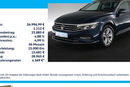VW Passat Variant 80.842 km 26.997 &euro; Krefeld 47803