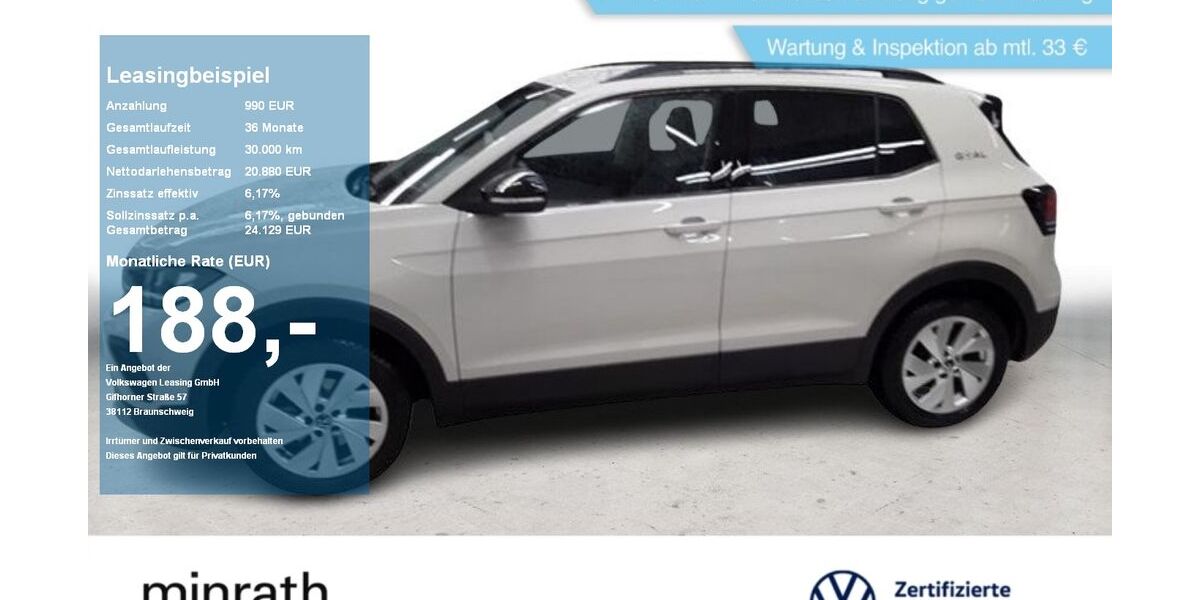 VW T-Cross 8.744 km 20.630 &euro; Moers 47441