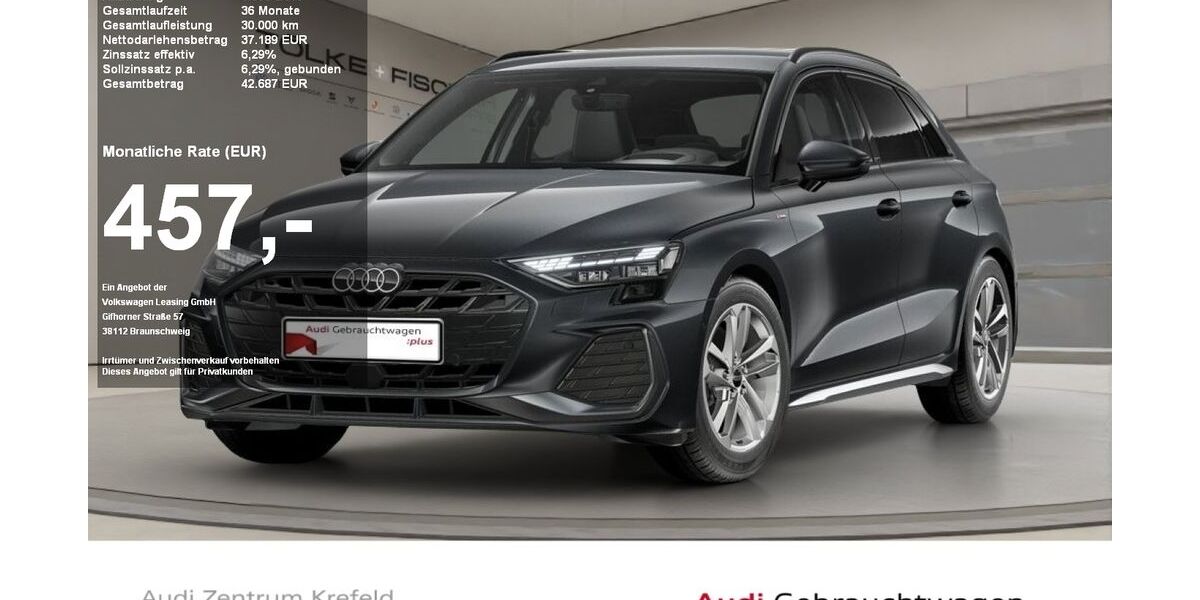 Audi A3 6.502 km 37.189 &euro; Krefeld 47805