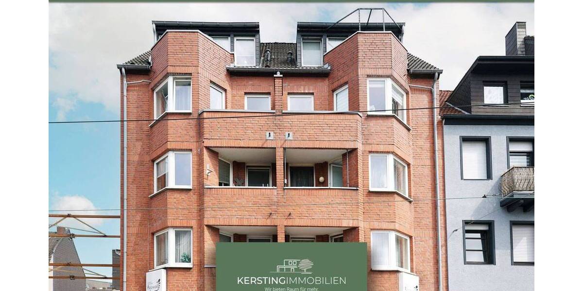 Etagenwohnung Krefeld / Stadtmitte Stadtmitte - 2 Zimmer, 55 m&sup2;, 89.000&euro; | Angebot:26569261