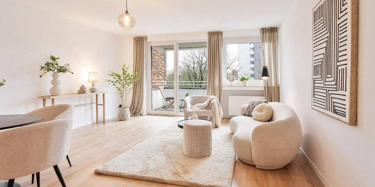Etagenwohnung Krefeld Bockum - 2 Zimmer, 61 m&sup2;, 189.900&euro; | Angebot:26009415