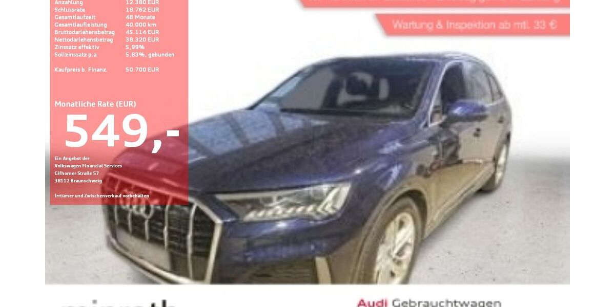 Audi Q7 93.916 km 50.200 &euro; Moers-Hülsdonk 47441