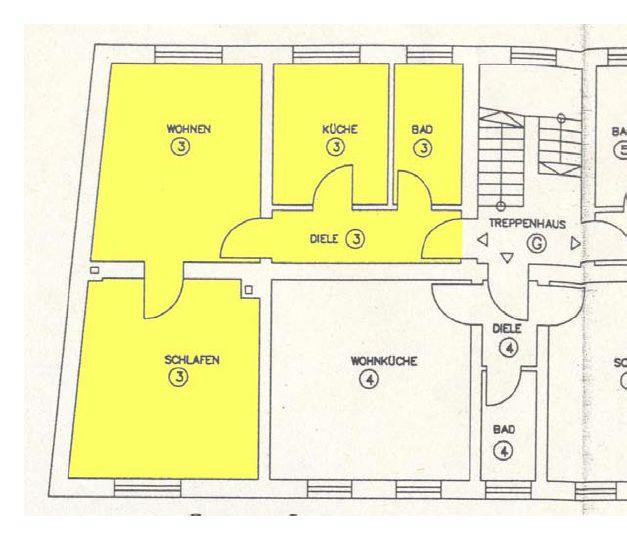 Etagenwohnung Essen Frillendorf - 2 Zimmer, 48 m&sup2;, 60.000&euro; | Angebot:25415813