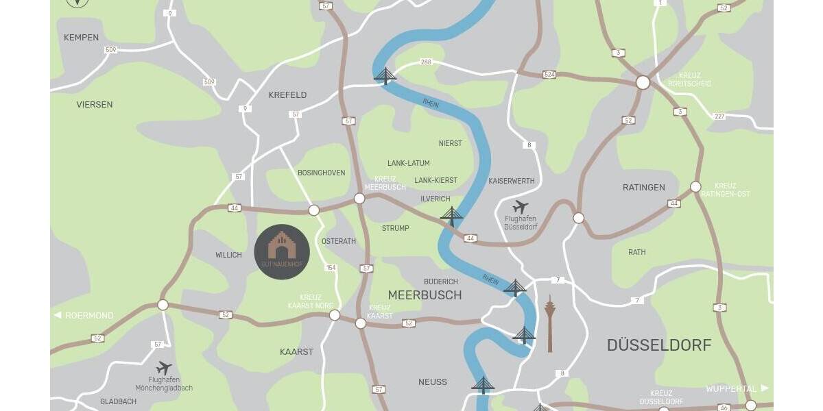 Etagenwohnung Willich Schiefbahn - 4 Zimmer, 193 m&sup2;, 1.428.399&euro; | Angebot:25685771