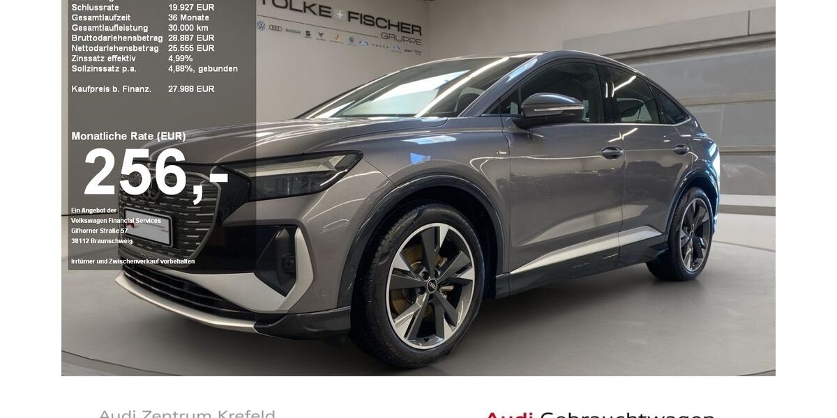 Audi Q4 e-tron 33.214 km 26.922 &euro; Krefeld 47805