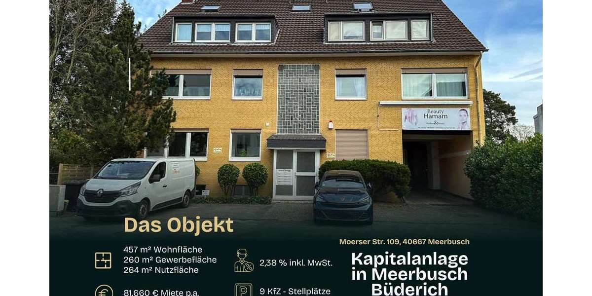 Einfamilienhaus Meerbusch Necklenbroich - 14 Zimmer, 457 m&sup2;, 1.799.000&euro; | Angebot:27255247