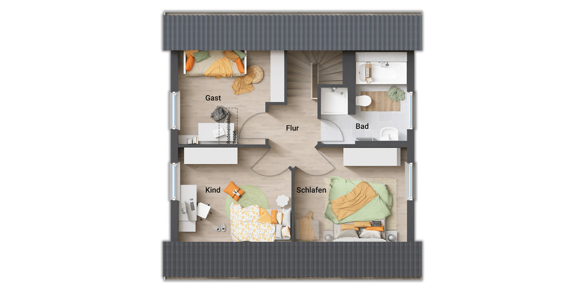 Einfamilienhaus Grefrath Vinkrath - 4 Zimmer, 88 m&sup2;, 430.604&euro; | Angebot:26513266