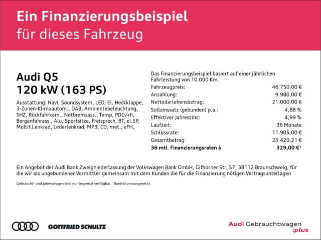 Audi Q5 44.259 km 30.980 &euro; Mülheim 45478