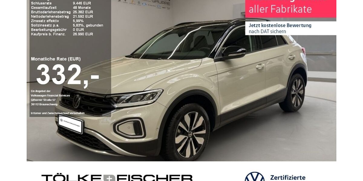 VW T-Roc 6.067 km 25.689 &euro; Krefeld 47805