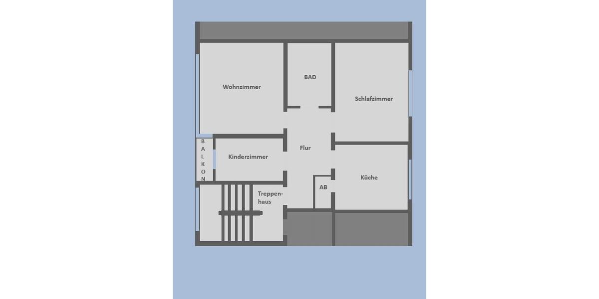 Erdgeschoßwohnung Voerde (Niederrhein) - 3 Zimmer, 69 m&sup2;, 587&euro; | Angebot:25918579