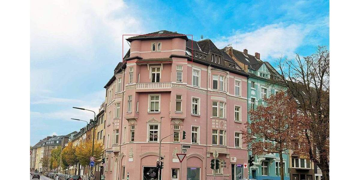 Etagenwohnung Düsseldorf Pempelfort - 2 Zimmer, 46 m&sup2;, 162.999&euro; | Angebot:25683612