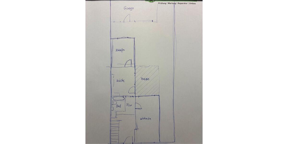 Erdgeschoßwohnung Voerde (Niederrhein) - 2 Zimmer, 62 m&sup2;, 550&euro; | Angebot:26020601