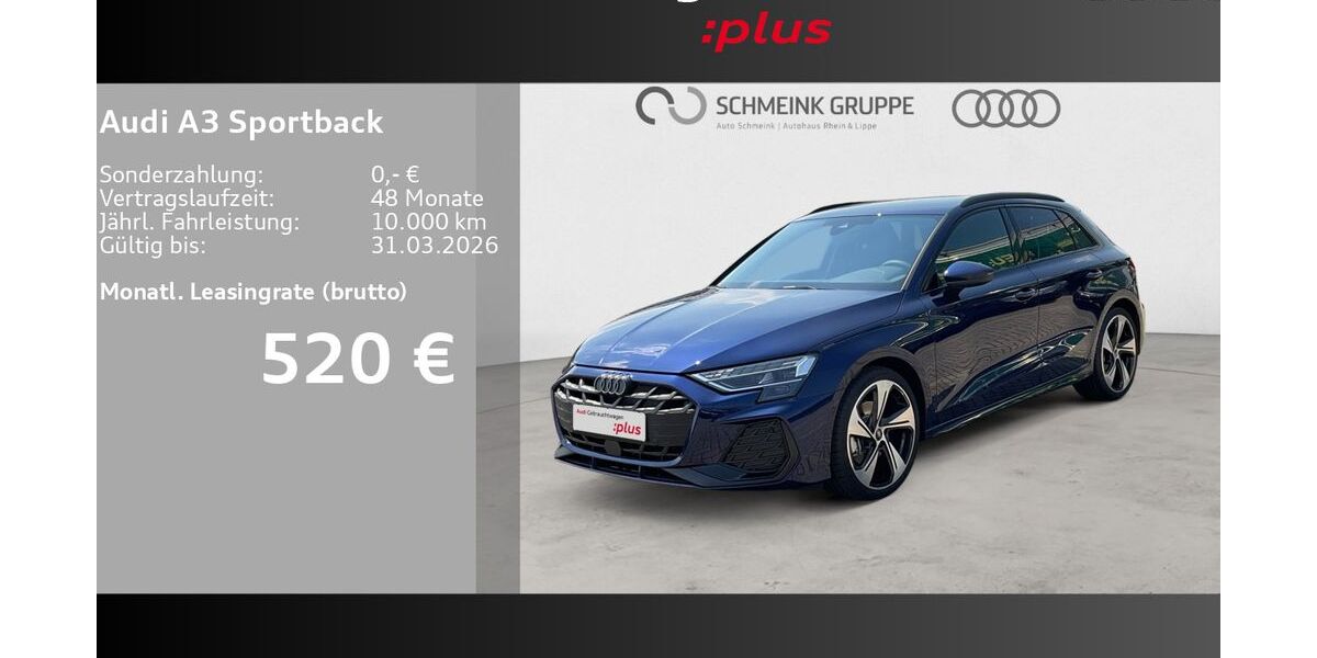Audi A3 7.511 km 41.480 &euro; Wesel 46483