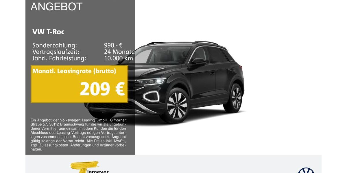 VW T-Roc 25.238 km 27.950 &euro; Duisburg 47059