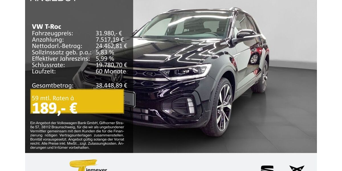 VW T-Roc 4.999 km 30.870 &euro; Oberhausen 46145
