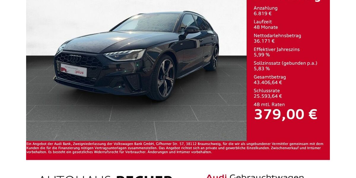 Audi A4 19.784 km 42.990 &euro; Wesel 46485