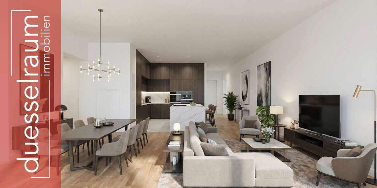 Etagenwohnung Düsseldorf / Stadtmitte Stadtmitte - 3 Zimmer, 96 m&sup2;, 1.824&euro; | Angebot:24982323