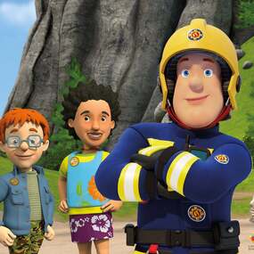 Feuerwehrmann Sam Live! Abenteuer auf der Dino-Insel 19.04.2026 EisSport & EventPark