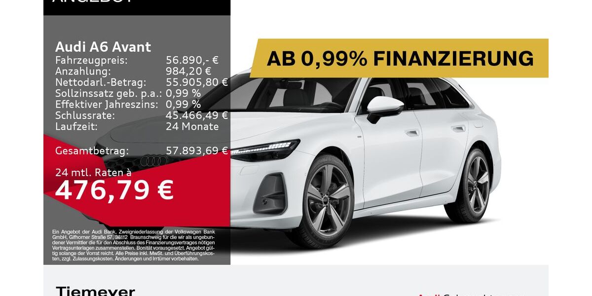 Audi A6 24.694 km 51.970 &euro; Oberhausen 46047