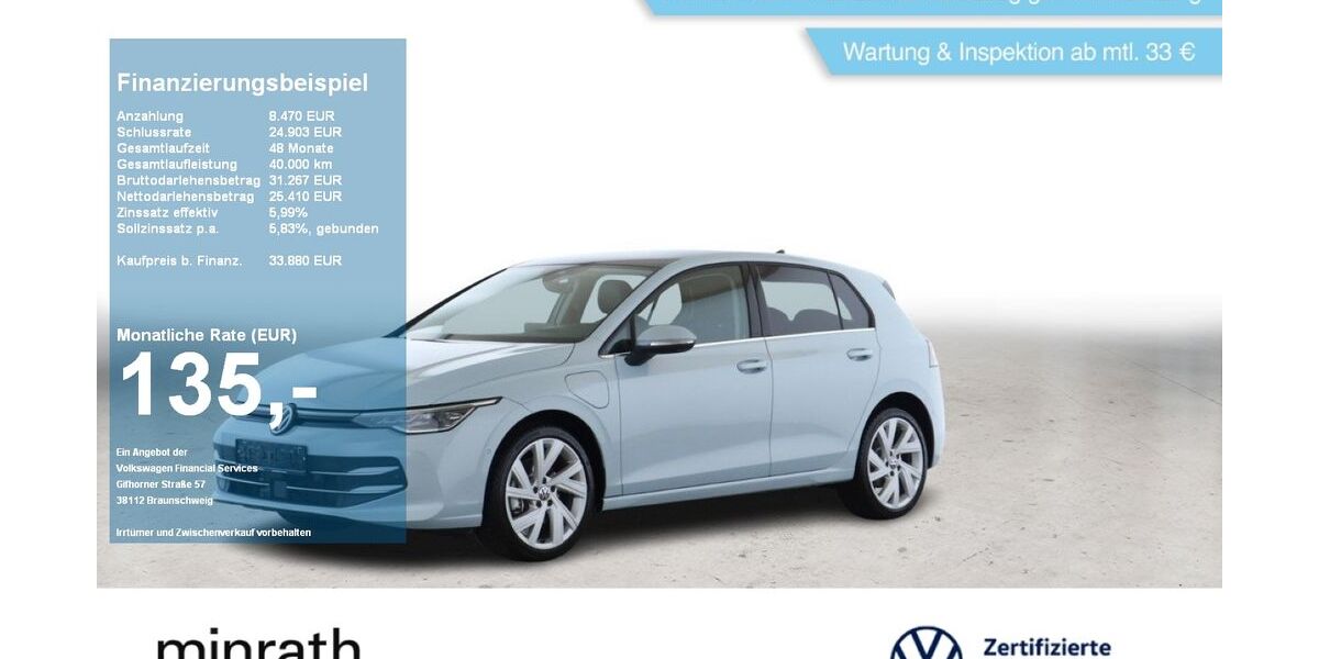 VW Golf 7.976 km 33.880 &euro; Moers 47441