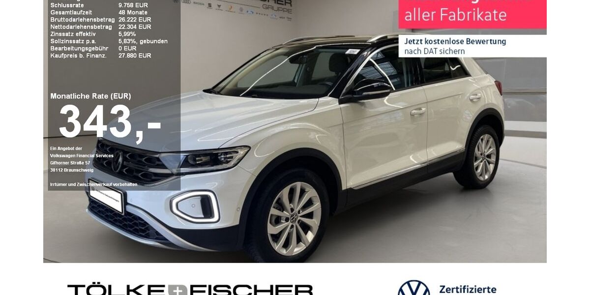VW T-Roc 34.122 km 24.449 &euro; Krefeld 47805