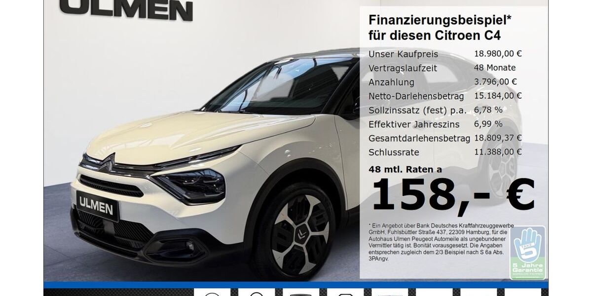 Citroen C4 16.541 km 18.980 &euro; Düsseldorf 40233