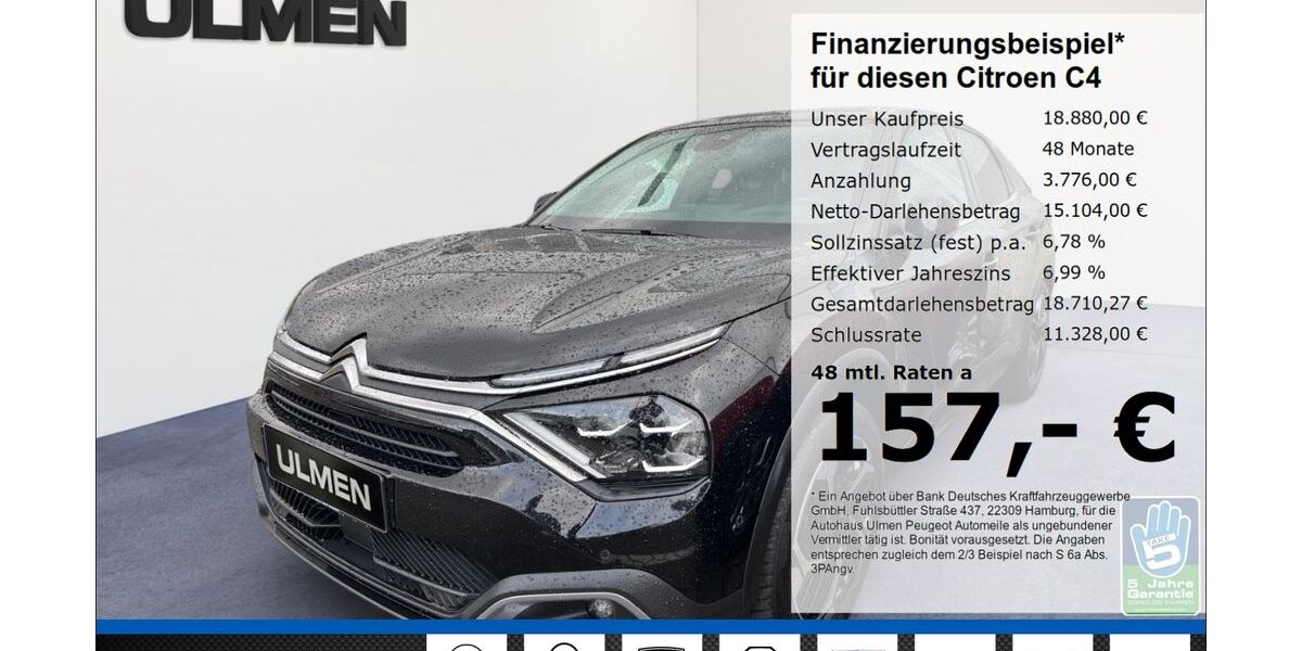 Citroen C4 28.705 km 18.880 &euro; Düsseldorf 40233