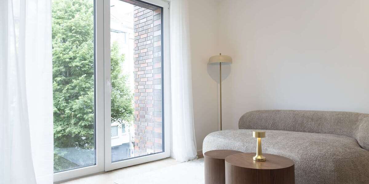 Etagenwohnung Düsseldorf Flingern Süd - 1 Zimmer, 34 m&sup2;, 860&euro; | Angebot:27270520